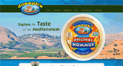 Desktop Screenshot of josephsfoods.com