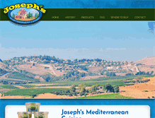 Tablet Screenshot of josephsfoods.com